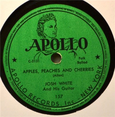 Josh White And His Guitar - Apples, Peaches And Cherries / The Man Who Couldn't Walk Around download mp3 flac