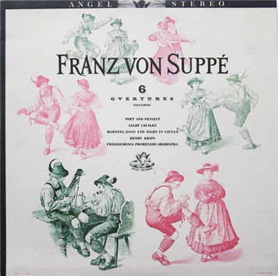 Franz von Suppé, The Philharmonic Promenade Orchestra Of London, Henry Krips - 6 Overtures download mp3 flac