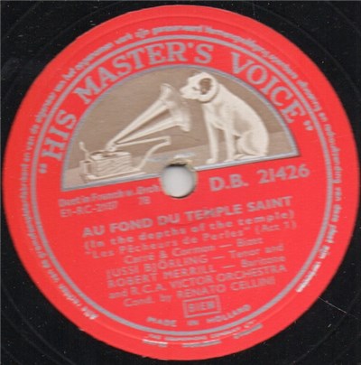 Jussi Björling And Robert Merrill - Au Fond Du Temple Saint / Oh! Mostruosa Colpa ! download mp3 flac