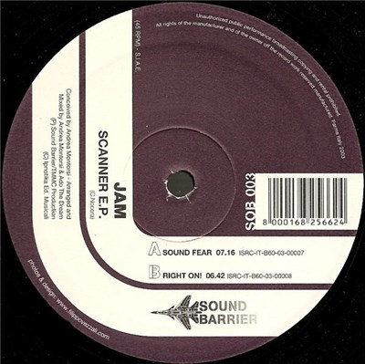 Jam - Scanner E.P. download mp3 flac