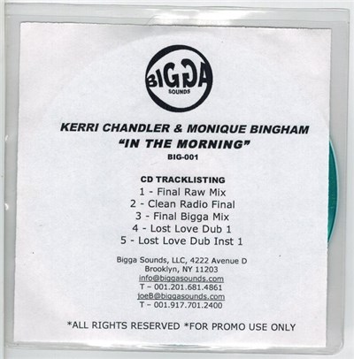 Kerri Chandler & Monique Bingham - In The Morning download mp3 flac