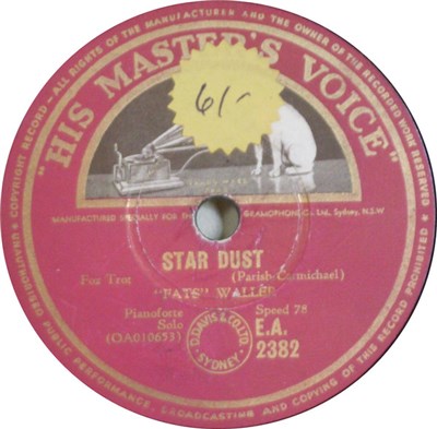 "Fats" Waller - Star Dust / Keepin' Out Of Mischief Now download mp3 flac