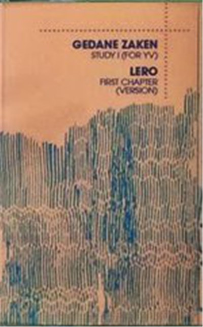Gedane Zaken, Lero - Study I (For YV) / First Chapter (Version) download mp3 flac