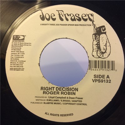 Roger Robin - Right Decision download mp3 flac
