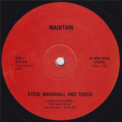 Steve Marshall And Touch - Maintain download mp3 flac