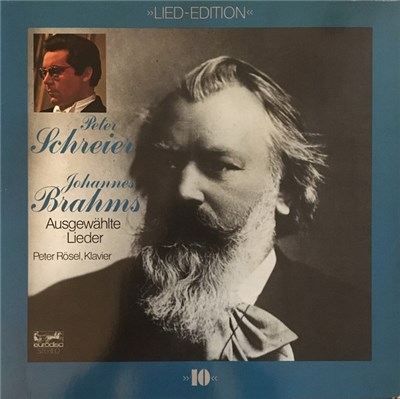 Peter Schreier, Johannes Brahms, Peter Rösel - Ausgewählte Lieder download mp3 flac