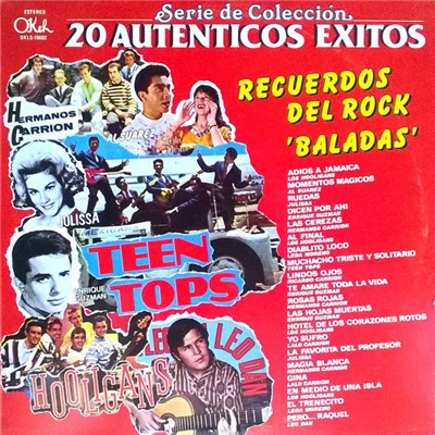 Various - 20 Autenticos Exitos, Recuerdos Del Rock "Baladas" download mp3 flac