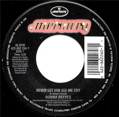 Ronna Reeves - Never Let Him See Me Cry download mp3 flac