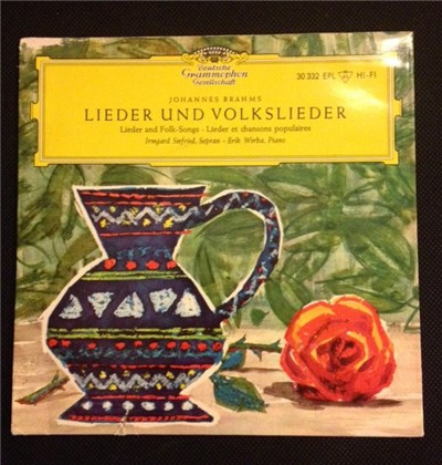 Johannes Brahms, Irmgard Seefried, Erik Werba - Lieder Und Volkslieder download mp3 flac