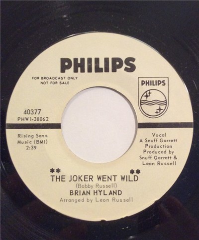 Brian Hyland - The Joker Went Wild / I Can Hear The Rain download mp3 flac