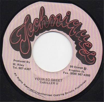 Thriller U - You're So Sweet download mp3 flac