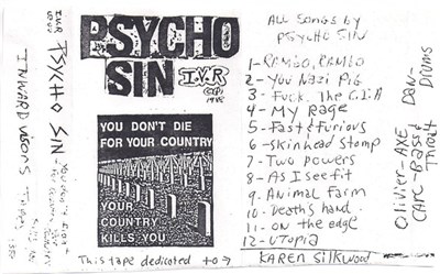 Psycho Sin - You Don't Fight For Your Country Your Country Kills You download mp3 flac