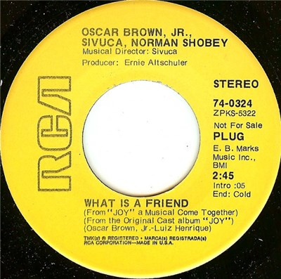 Oscar Brown, Jr., Sivuca, Norman Shobey - What Is A Friend download mp3 flac