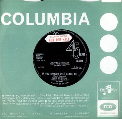 Julie Driscoll - I Know You Love Me Not / If You Should Ever Leave Me download mp3 flac