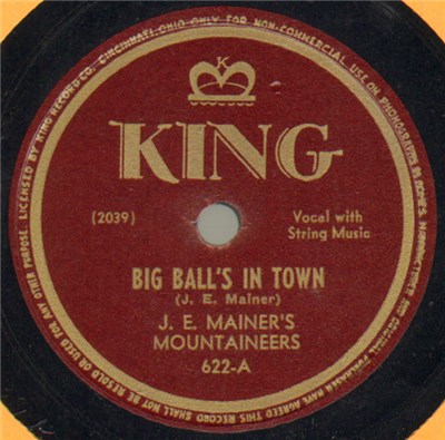 J. E. Mainer's Mountaineers - Big Ball's In Town / Johnson County Blues download mp3 flac