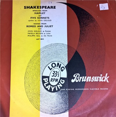 John Gielgud - Shakespeare - Speeches From Hamlet And Five Sonnets / Scenes From Romeo And Juliet download mp3 flac
