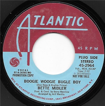 Bette Midler - Boogie Woogie Bugle Boy download mp3 flac