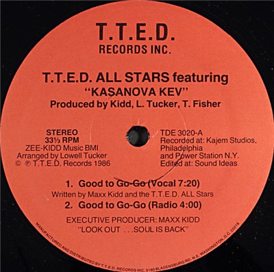T.T.E.D. All Stars featuring Kasanova Kev - Good To Go-Go download mp3 flac