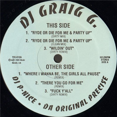 DJ Graig G / DJ P-Nice - Volume Two download mp3 flac