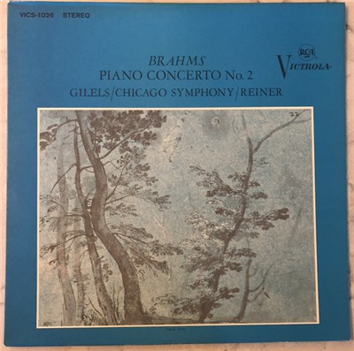 Brahms - Reiner, Chicago Symphony, Gilels - Brahms Piano Concerto No 2 download mp3 flac