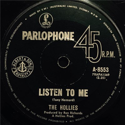 The Hollies - Listen To Me / Step Inside download mp3 flac