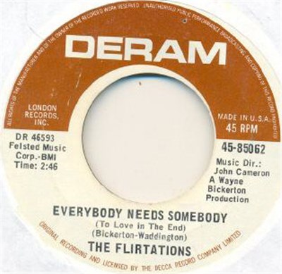 The Flirtations - Can't Stop Lovin' You / Everybody Needs Somebody (To Love In The End) download mp3 flac