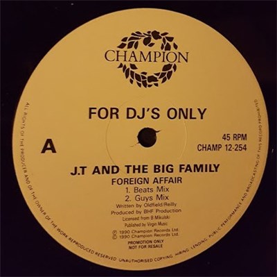 J.T. And The Big Family - Foreign Affair download mp3 flac