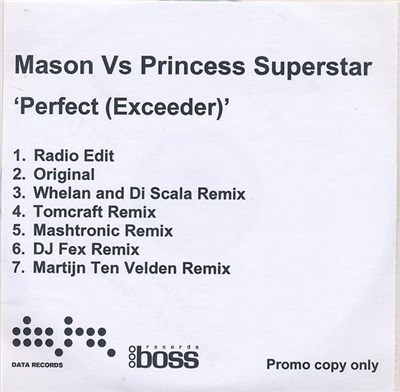Mason Vs Princess Superstar - Perfect (Exceeder) Mixes download mp3 flac