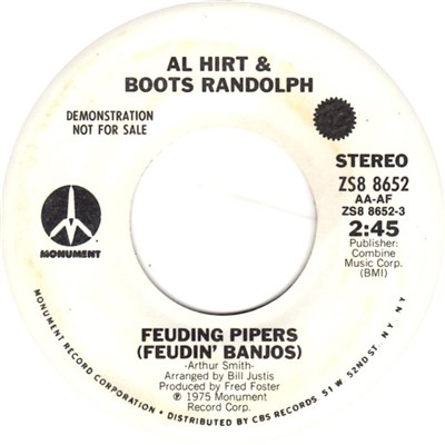 Al Hirt & Boots Randolph - Feuding Pipers (Feudin' Banjos) download mp3 flac