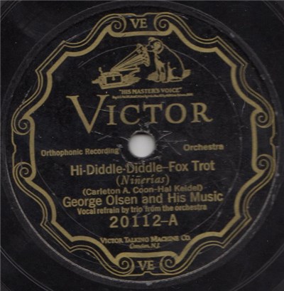George Olsen And His Music - Hi-Diddle-Diddle / Where'd You Get Those Eyes download mp3 flac