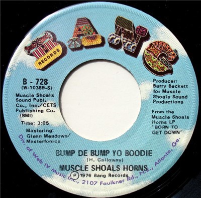 Muscle Shoals Horns - Bump De Bump Yo Boodie / Where I'm Coming From download mp3 flac