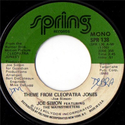 Joe Simon - Theme From Cleopatra Jones / Who Was That Lady download mp3 flac