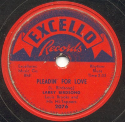 Larry Birdsong With Louis Brooks And His Hi-Toppers - You'll Never Never Know / Pleadin' For Love download mp3 flac