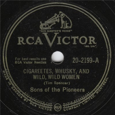 Sons Of The Pioneers - Cigareetes, Whusky, And Wild, Wild Women / My Best To You download mp3 flac