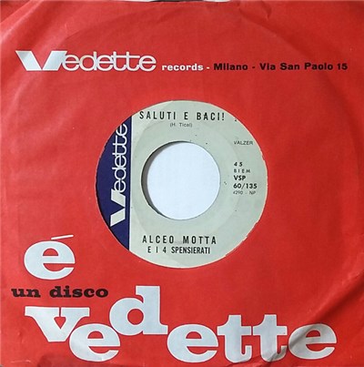Alceo Motta E I 4 Spensierati - Saluti E Baci! download mp3 flac