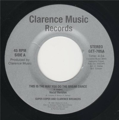 Super Coper & Clarence Breakers - This Is The Way You Do The Break Dance download mp3 flac