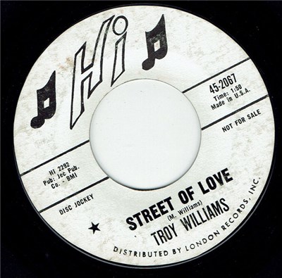Troy Williams - Street Of Love / Anna Baby download mp3 flac