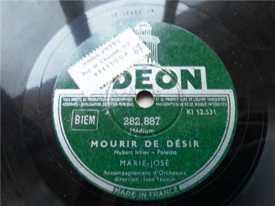 Marie-José - Mourir De Désir / Judas - (Come Giuda) download mp3 flac