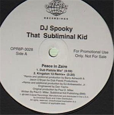 DJ Spooky That Subliminal Kid - Peace In Zaire download mp3 flac