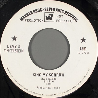 Levy & Finkelstein - Sing My Sorrow download mp3 flac
