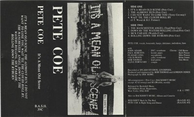 Pete Coe - It's A Mean Old Scene download mp3 flac