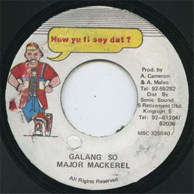 Major Mackerel - Galang So download mp3 flac