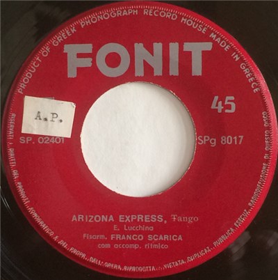 Franco Scarica - Arizona Express / El Bandido download mp3 flac