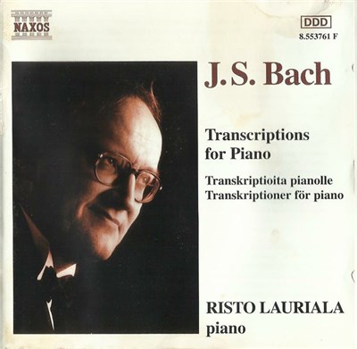 J.S. Bach - Transcriptions For Piano download mp3 flac