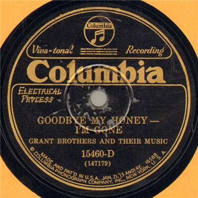 Grant Brothers And Their Music - Goodbye My Honey -- I'm Gone / Johnson Boy download mp3 flac