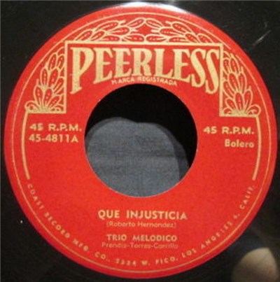 Trio Melodico - Que Injusticia download mp3 flac