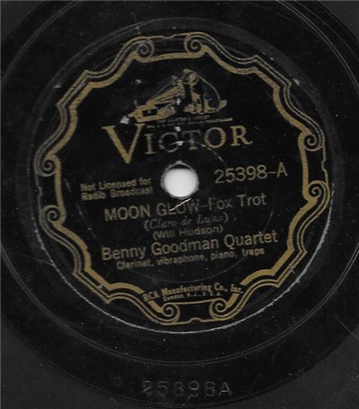 Benny Goodman Quartet - Moon Glow / Dinah download mp3 flac