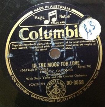 Freddy Gardner - I'm In The Mood For Love / I Only Have Eyes For You download mp3 flac