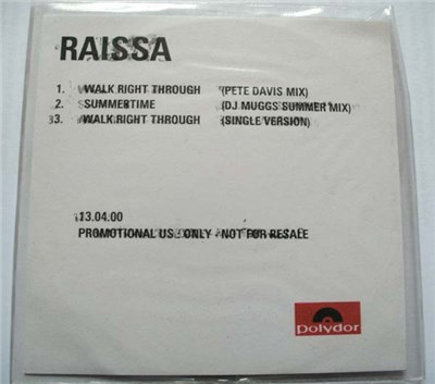 Raissa - Walk Right Through download mp3 flac