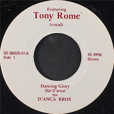 D'Anca Bros Featuring Tony Rome - Dancing Glory download mp3 flac